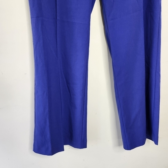 NWT REITMANS Cobalt Blue Straight Leg High Rise Trousers - Picture 4 of 7